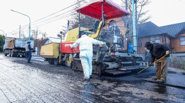 El municipio asfaltó la calle de Provincia Grande