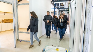 Avanza la obra del Centro de Desarrollo Infantil en el Barrio Escondido de Ushuaia