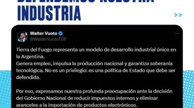 Vuoto: “No es un privilegio, es una política de Estado que debe ser defendida"