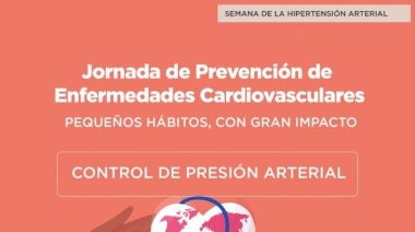 El área de salud municipal realizará una jornada de prevención de hipertensión arterial