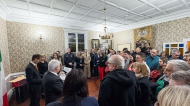 Quedó inaugurada la muestra  “Italia giardino del mondo” en la antigua Casa Beban