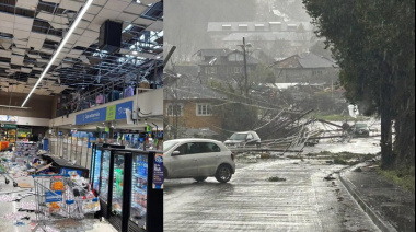 Tornado deja numerosos heridos y un centenar de casas con daños en sur de Chile