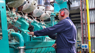 Continúan los trabajos de reparación en el generador de Tolhuin