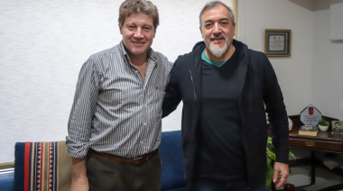 Melella recibió a Rodolfo Aguiar en Ushuaia
