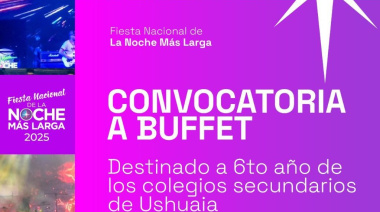 La Municipalidad abre la convocatoria a la gestión de buffet para la Fista Nacional de la "Noche Más Larga"
