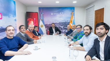 Vuoto recibió a las nuevas autoridades de la UNTDF