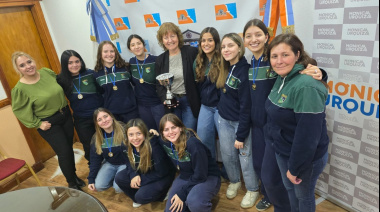 Urquiza recibió a las campeonas Nacionales del Argentino “C” Primera Damas Club