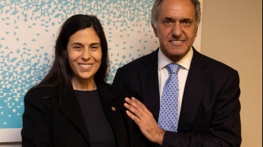 Scioli se reunió con Laura Teruel, la nueva presidenta de la Cámara Argentina de Turismo