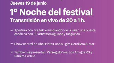 Inicia la Fiesta Nacional de la Noche Más Larga y la podes disfrutar por la Televisión Pública Fueguina