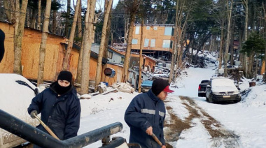 La Municiplaidad de Ushuaia continúa con el operativo invierno