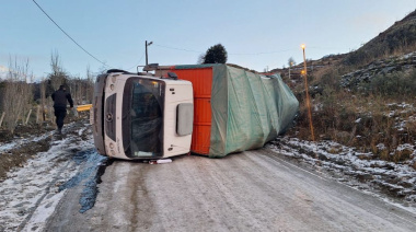 Siguen los vuelcos por hielo