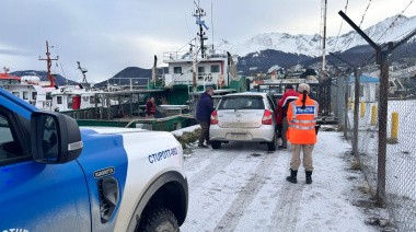 Prefectura asistió a un tripulante lesionado a bordo de un buque pesquero