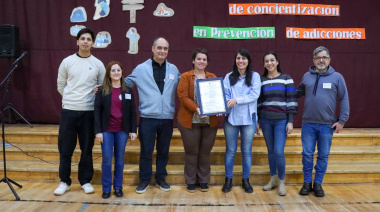 La Dirección de Juventudes de Tolhuin se sumó a la jornada de prevención en el Trejo Noel