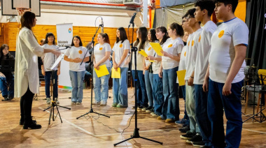 Más de 170 niños, niñas y jóvenes participaron del concierto "Invierno Sonoro"