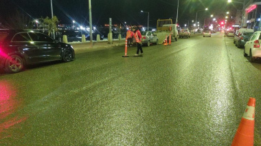 Tránsito de Ushuaia realizó controles vehiculares en la madrugada del domingo