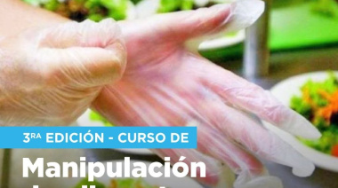 El Municipio abrió la preinscripción para un nuevo curso de manipulación de alimentos