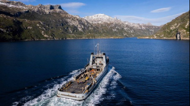 El aviso ARA "Teniente Olivieri" realizó el relevo de puestos en el Área Naval Austral