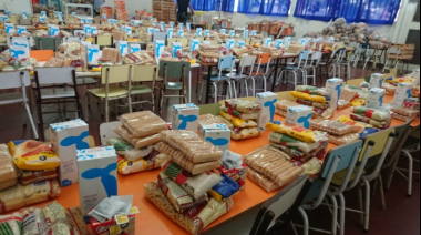 Cronograma de entrega de módulos alimentarios de comedores escolares durante el receso invernal 2025