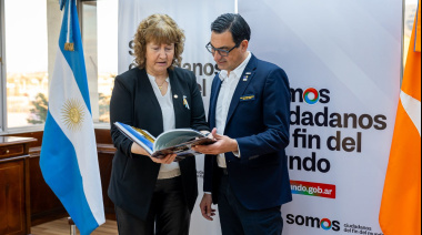 Urquiza recibió a autoridades del Rotary Internacional