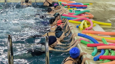 Invitan a participar de las clases gratuitas de Aquagym en el Polo Deportivo Andorra