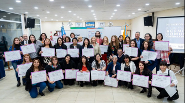 Inscriben para la “Diplomatura universitaria en acompañantes comunitarias contra la violencia de género”