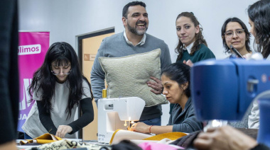 Vuoto acompañó una nueva capacitación del programa Mujeres en Marcha