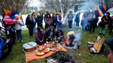 La Municipalidad acompañó la ceremonia a la Pachamama