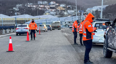 La Dirección de Transporte continúa realizando controles vehiculares en Ushuaia