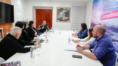 El Municipio generó un espacio de dialogo por la conservación del cartel "Bienvenidos a Ushuaia"