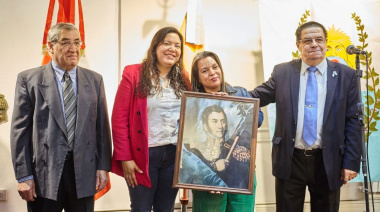 Funcionarios municipales acompañaron la inauguración de la "XVIII Muestra del Libertador en Ushuaia"