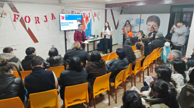 FORJA brinda charlas informativas sobre la utilización de la Boleta Única de Papel
