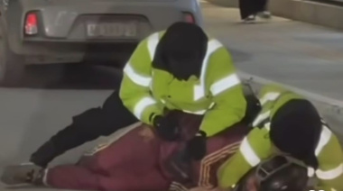 Un joven se resistió a un control y agredió a un policía