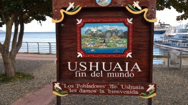 Acuerdo para preservar el histórico cartel “Bienvenidos a Ushuaia”