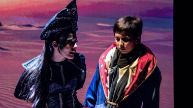 Cultura municipal acompañó la propuesta infantil "El Principito" en la sala Niní Marshall