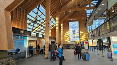 El aeropuerto de Ushuaia será escala alternativa en vuelos a Malvinas