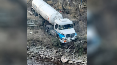 Corte al tránsito en el Km 3046 para retirar de la zona un camión siniestrado