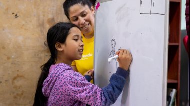 "Aprendo en mi barrio"continúa con sus actividades de refuerzo escolar
