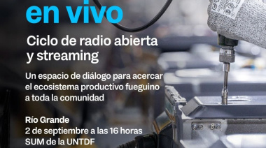 "Industria en Vivo": Gobierno realizará un ciclo de radio y streaming