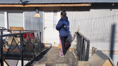 Zoonosis realizó una jornada territorial en el barrio Cañadon del Parque y La Oca