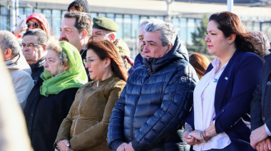 Funcionarios municipales participaron del acto por el "Día del Inmigrante"