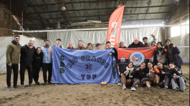 Colegio Haspen y Casa del Deporte campeones en Beach Vóley local