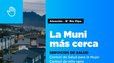 Este sábado "La Muni Más Cerca" estará en los barrios Pipo, Kaupén y KyD