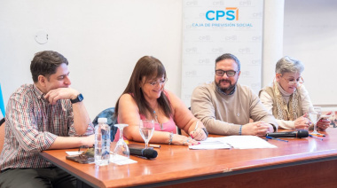 Se inició el proceso de refacción del edificio “Carlos Conde” de la Caja provincial
