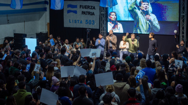 Multitudinario encuentro de juventudes de Fuerza Patria en Río Grande