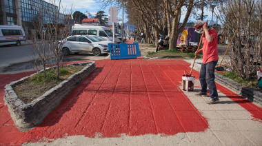El municipio de Ushuaia avanza con la puesta en valor del casco céntrico