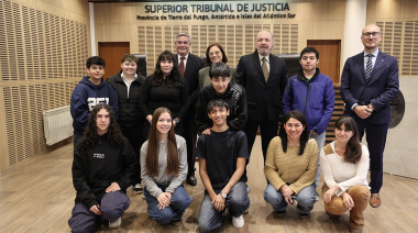 El Superior Tribunal de Justicia recibió la visita de alumnos del Colegio Sobral
