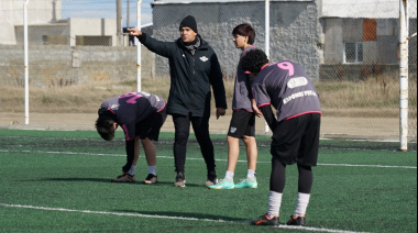 La selección fueguina de futbol afina detalles de cara a los Juegos Binacionales de la Araucanía