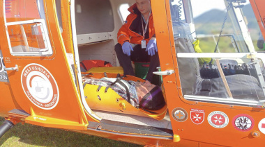 Personal de aeronavegación y de emergencias se capacita en evacuación aeromédicas