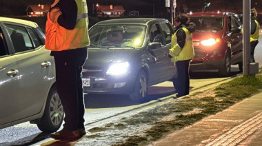 Continúan los controles de tránsito en la ciudad de Ushuaia