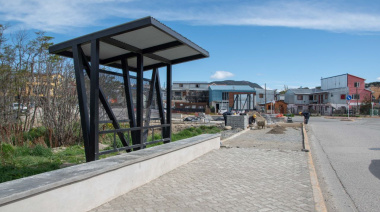 Avanza la obra de puesta en valor de la Plaza Bolivia